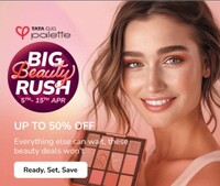 Big Beauty Rush [5 - 15 April] - Upto 50% OFF on Beauty Products + 10% Discount on AU Cards