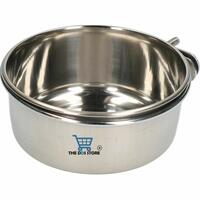 Stainless Steel Hanging Bowl Bird Food Feeding 200 ML