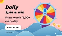 Amazon daily spin and win 11th April