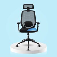 ErgoSmart by The Sleep Company - UNO Office Chair | Patented SmartGRID Technology 