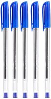 Reynolds D FINE BALLPEN 5 CT - BLUE | Ball Point Pen Set With Comfortable Grip | Pens For Writing | 0.7 mm Tip Size