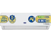 CARRIER 2024 Model AI Flexicool Convertible 6-in-1 Cooling 1.5 Ton 3 Star Split Inverter Dual Filtration 