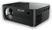 PLAY MP1 Full HD LED HDMI/AV/VGA/USB/TV Input 5000 LM Remote Controller Projector (5000 lm / Remote Controller) Projector (Black)