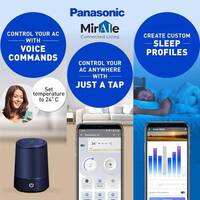 Panasonic 7 in 1 Convertible with True AI Mode,Matter Enabled 1 Ton 4 Star Split Inverter AC with Wi-fi Connect - White  (CS-NU12ZKY4W/CU-NU12ZKY4W, Copper Condenser)