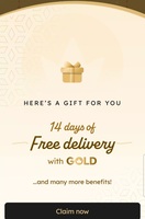 Zomato gold FREE trial For 14 days (inactive account)