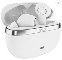 boAt Nirvana Ion with 120 Hours Playback & Crystal Bionic Sound by Hifi DSP 5 Bluetooth Headset (Ivory White, True Wireless)