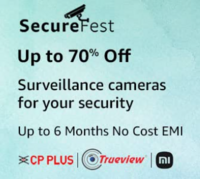 Amazon Secure Fest Up to 70% Off + 10% Bank offer