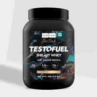 Kapiva Testofuel Shilajit Whey Protein 1 KG
