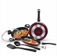 Milton Pro Cook Kitchen Pride Set of 5 Peach Non-Induction Dishwasher Hot Plate Flame Safe