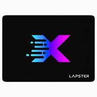 Lapster X Design Gaming Mouse pad, Non-Slip Rubber Base Mouse Pad, with Antifray Stitched Embroidery Edges (220X190X3MM)