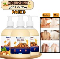 smartdrops Body Lotion Skin Whitening Body Lotion for Dry Skin Protection with Almond Oil (750 ml)