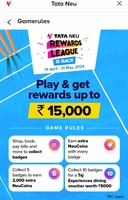 TataNeu Rewards League is back | Earn Extra Reward Points on your purchase