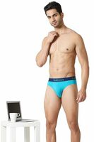 Van Heusen Men Colour Fresh Briefs 100% Pima Cotton [ L Size ]