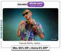 Highlander Brand Days Min 65% off + Extra 5% Off [16th - 18th April]