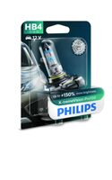 Philips Automotive HB4 X-tremeVision Pro150 9006XVPB1 Headlight Bulb for Car 12V 51W, P22d, Pack of 1