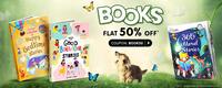 Firstcry: Upto 50% off on Books