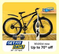 Get Fit Days 20th - 23rd April  Upto 70% off 
