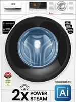 IFB 8 kg Powered by AI,5 Star, 4 years Comprehensive Warranty with 2x Steam Cycle Fully Automatic Front Load Washing Machine with In-built Heater White