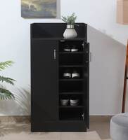 Pepperfry Deal of the Day: Seoul 2 Door Shoerack in Wenge Finish