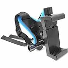 HUMBLE Helmet Chin Mount with Mobile Holder, Motorcycle Helmet Strap Compatible with GoPro Hero 9 8 7 6 5 4 3+ 3 SJCAM and Mobile Phones.