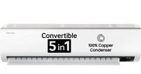 SAMSUNG Convertible 5-in-1 Cooling 2023 Model 1.5 Ton 5 Star Split Inverter AC - White