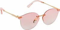 AISLIN® UV Protected Rim-Less Unisex Oval Sunglasses (AS-18001-89)