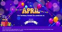 [Upcoming] - Gyftr Birthday Month Celebration on 20th April (Stay tuned for Exciting Prizes)