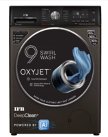 IFB 10 kg with Steam 5 Star AI Powered Eco Inverter Fully Automatic Front Load Washing Machine