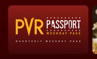 Flat 10% cashback on quarterly PVR passport