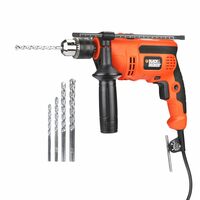 BLACK+DECKER KR554RE 550W 13mm Corded Variable Speed Reversible Hammer Drill Machine (Apply ₹50 coupon)