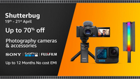 Shutterbug Fest  - Up to 70% Off Photography Cameras & Accessories