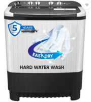 realme TechLife 8 kg 5 Star Rating Semi Automatic Top Load Washing Machine White