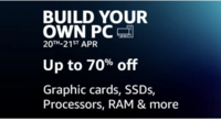 Amazon Build your Own PC Up to 70% off Graphic cards, SSD's, Processors, ram & more ( 20th-21st apr)
