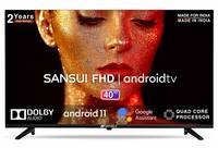 Sansui 102cm (40 inches) Full HD Certified Android LED TV JSW40ASFHD (Midnight Black)