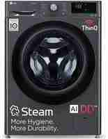 LG 9 kg 5 Star with AI Direct Drive, Inverter Wi-Fi Enabled Front Load Washing Machine 