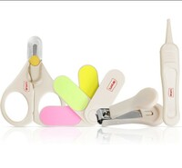 [50 coupo] LuvLap Baby 4in1 Nail Grooming Set – Scissor, Clipper, Tweezer & Filer