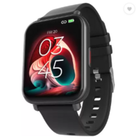 beatXP Unbound Neo 1.8" Super AMOLED Display, BT Calling, 500nits Brightness Smartwatch  (Midnight Black Strap, Free Size)