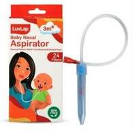[75 coupon] LuvLap Baby Nasal Aspirator 0-5 Years with Snotsucker mechanism (Blue)