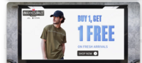 Myntra Flash Sale - Buy 1 @ MRP Get 1 Free  + Extra Up to 12% Coupon Off