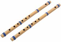 HS Internet Musical - Set Of 2 Flute Bamboo C Scale (Natural)