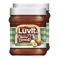LuvIt Choco Spread with Hazelnut | Smooth & Delicious | 310 g  (Pack of 2)