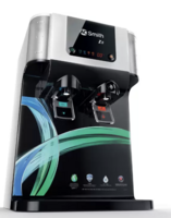 AO Smith Z8 10 L RO Water Purifier (Silver Charged Membrane Tech) Water Purifier Black | Hot + Normal Water| 8-Stage Purification| Wall Mount + Table Top Placement| Suitable for all - Borewell, Tanker, Municipality Wat
