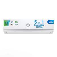 Godrej 1.5 Ton 3 Star, 5 in 1 Convertible Cooling - Inverter Split AC