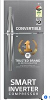 LG 240 L Frost Free Double Door 3 Star Convertible Refrigerator with Smart Inverter (Dazzle Steel, GL-S292RDSX)