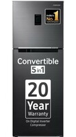 SAMSUNG 301 L Frost Free Double Door 3 Star Convertible Refrigerator  with Convertible 5-in-1 Digital Inverter with Display
