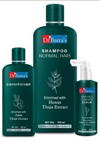 Dr Batra's Hair Fall Control Serum-125 ml, Conditioner - 200 ml and Normal Shampoo - 500 ml