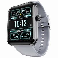 boAt Xtend Plus Smart Watch with 1.78" AMOLED Display, Coins, Advanced BT Calling, 100+ Sports Mode, Always On Display, HR & SP02 Monitoring & Stress Monitoring(Gunmetal Grey)
