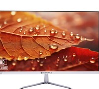 ZEBRONICS Pure Pixel 24 inch Full HD LED Backlit VA Panel with 16.7M colors, 16:9 Aspect Ratio, 250 nits Brightness (max), Built-in Speakers, Metal stand, Dual Input Ultra Slim Bezel Monitor (ZEB-EA124)