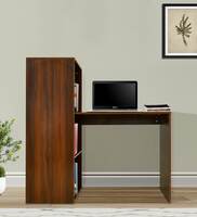 Tahara Hutch Desk in Virola Wood Finish