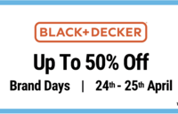 Black + Decker Brand Days Up To 50% Off  | 24th - 25th April